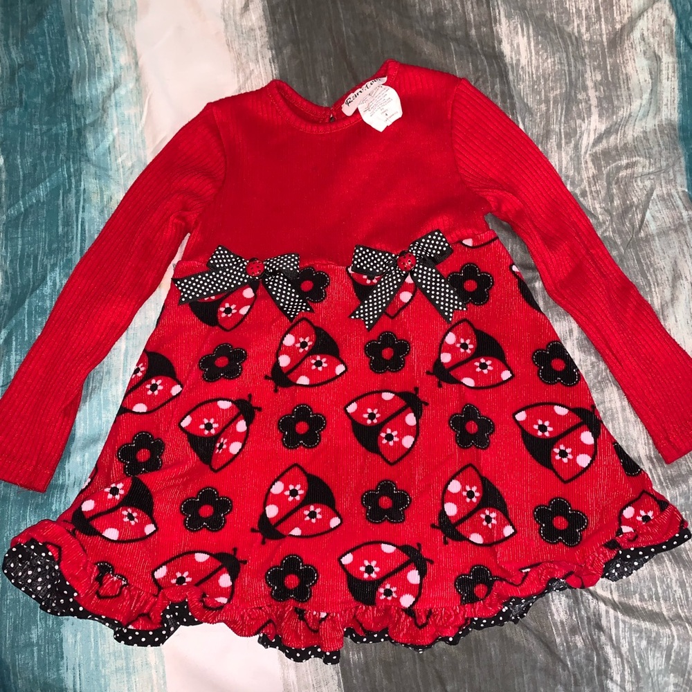 4T Girls Red Dress